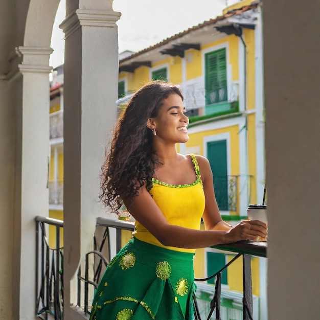 Foto mujer brasileña