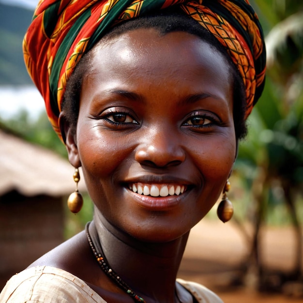 Mujer burundiana ciudadana burundiana