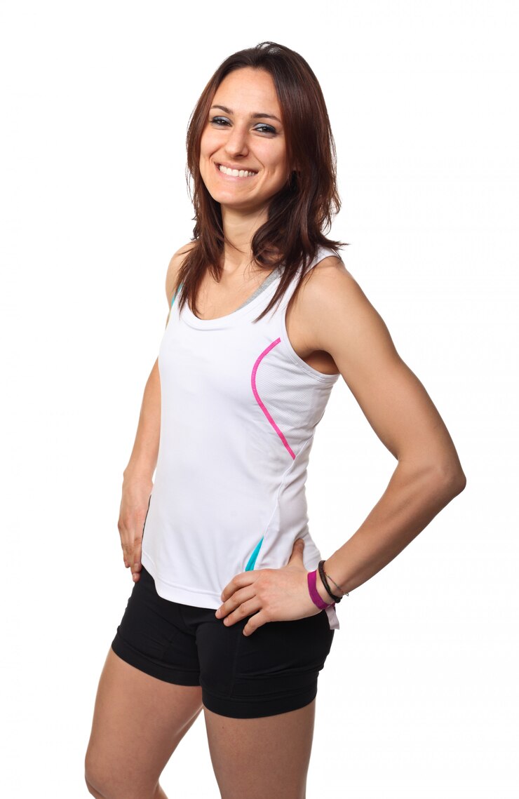 Foto mujer corredora