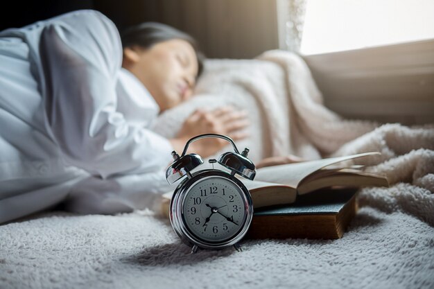 mujer durmiendo