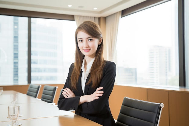 Mujer ejecutiva de negocios