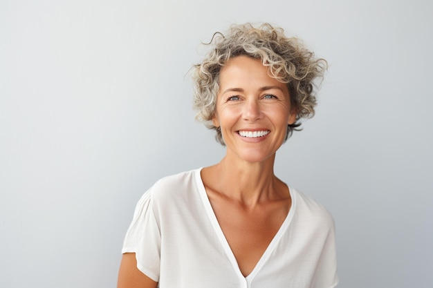 Foto mujer europea