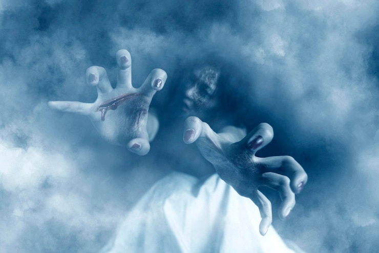 Foto mujer fantasma
