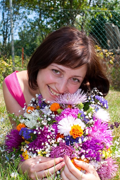 Mujer feliz