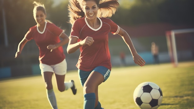 mujer futbolista