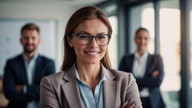 una mujer con gafas y un traje con la palabra cita im una cita en el frente