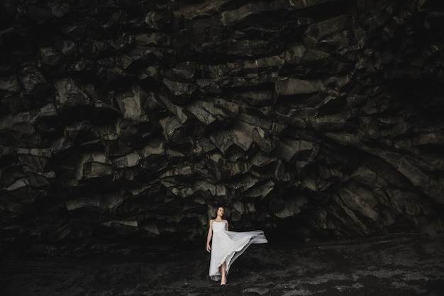 Mujer en Islandia