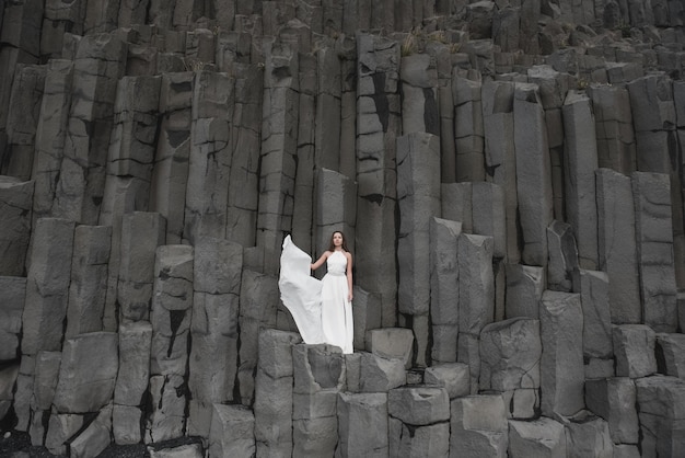 Mujer en Islandia