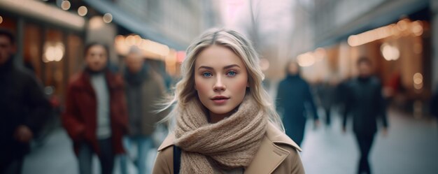 Foto mujer joven al aire libre