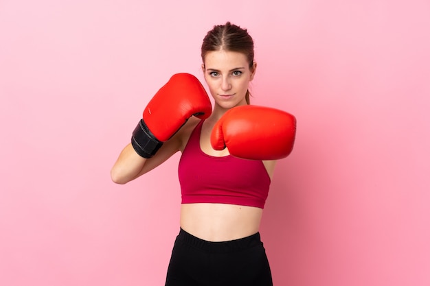 Mujer joven deporte