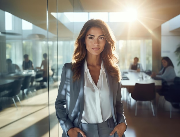 Mujer joven mujer de negocios