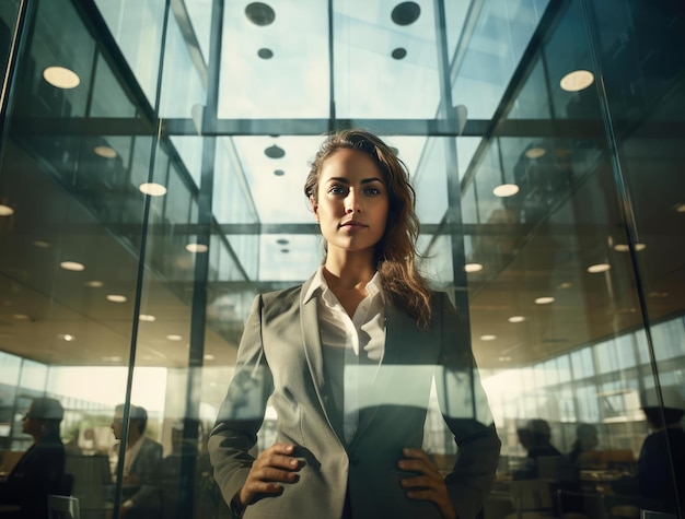 Mujer joven mujer de negocios