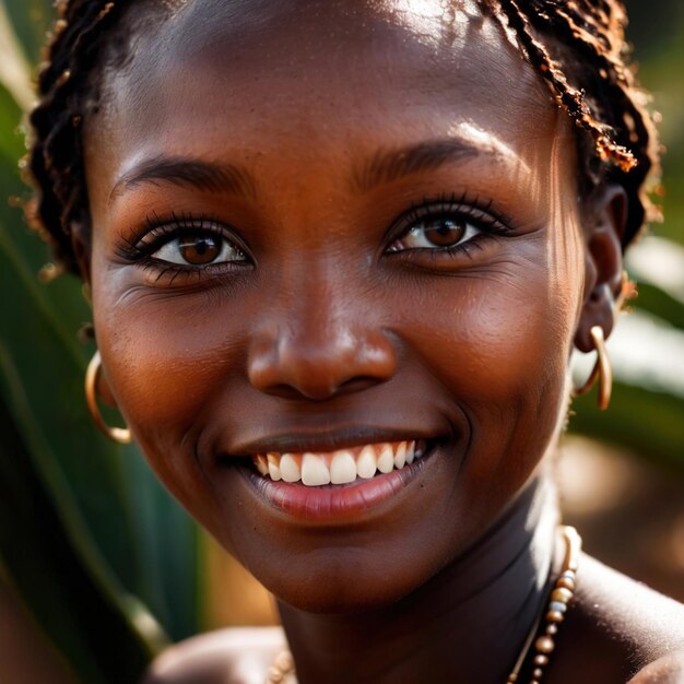 Mujer keniana de Kenia ciudadana nacional típica