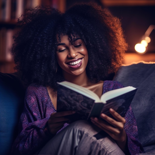 mujer leyendo un libro