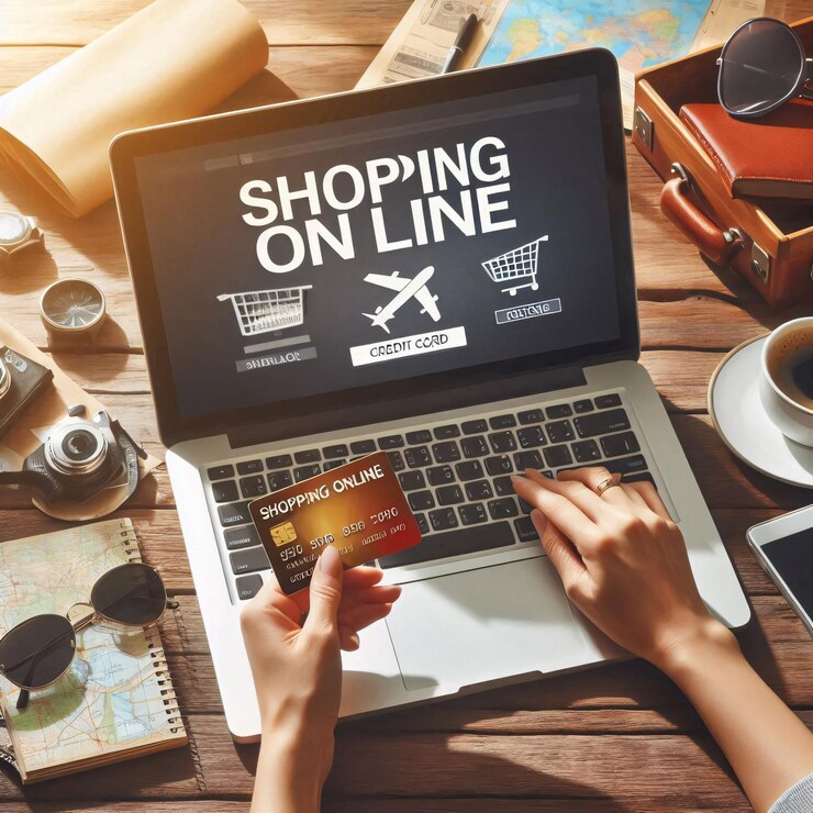 Foto mujer llorando con paquete de compras y letrero de venta foto de compras concepto de descuento de pedido de compra