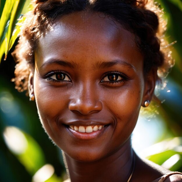 Mujer de Mayotte ciudadano nacional típico de Mayotte