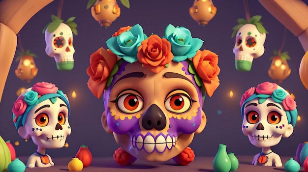 Mujer de los muertos ia