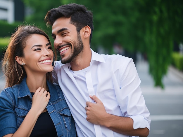 Mujer de negocios feliz en la oficina generó una imagen