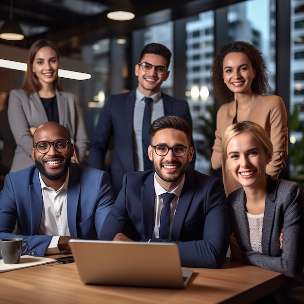 mujer de negocios trabajando