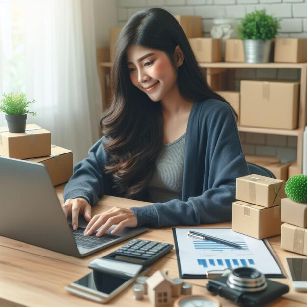 mujer de negocios