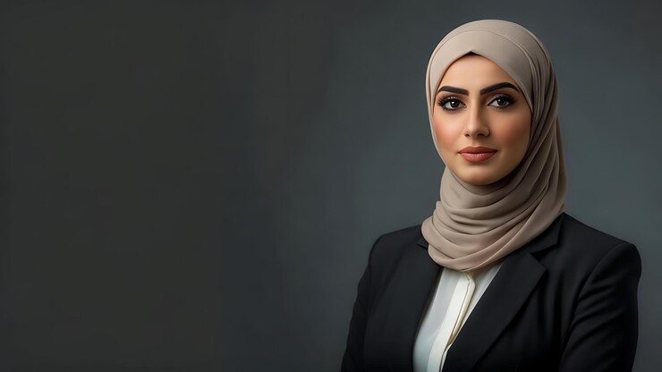 Mujer profesional con hijab