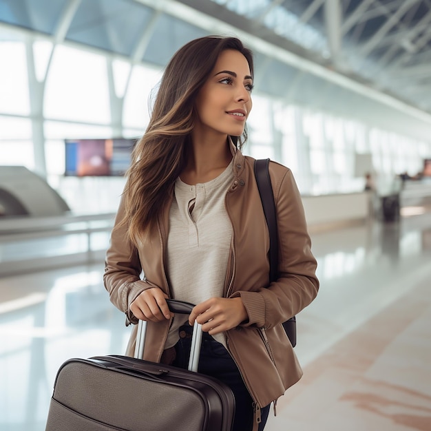 mujer_que va_a_viaje_en_un_aeropuerto_con_una_bolsa