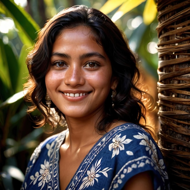 Mujer salvadoreña ciudadana de El Salvador