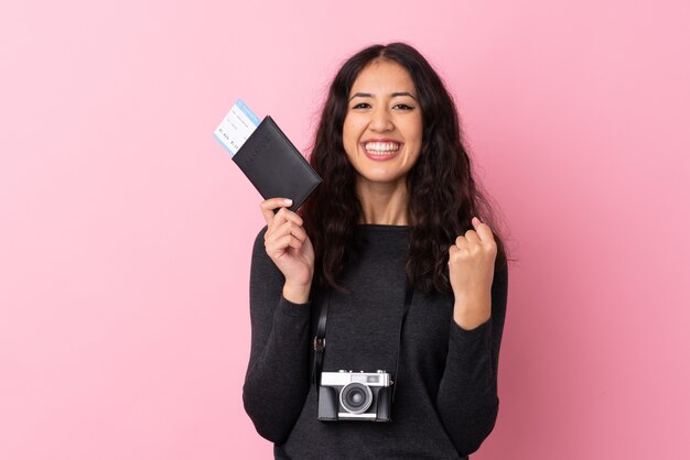 Mujer viajera