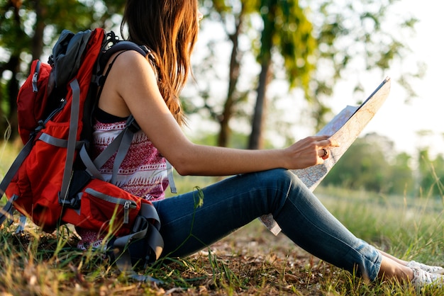 Mujer viajera