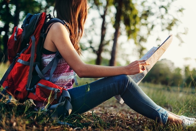 Mujer viajera