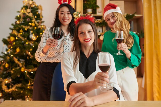 Mujeres Emprendedoras Celebrando Año Nuevo