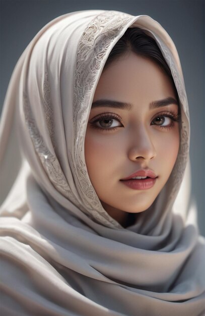 Mujeres hermosas con hiyab