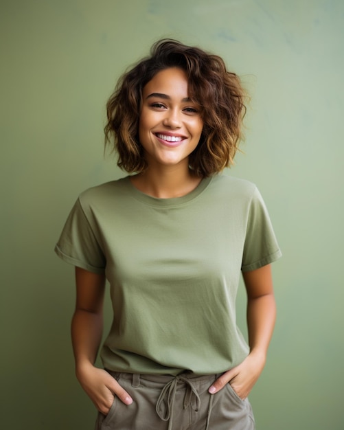 mujeres jóvenes sonriendo mirando a la cámara