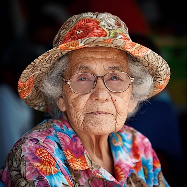 Foto mujeres mayores diferentes con diferentes posturas