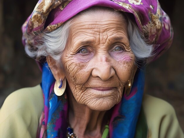 Mujeres viejas de Terraran