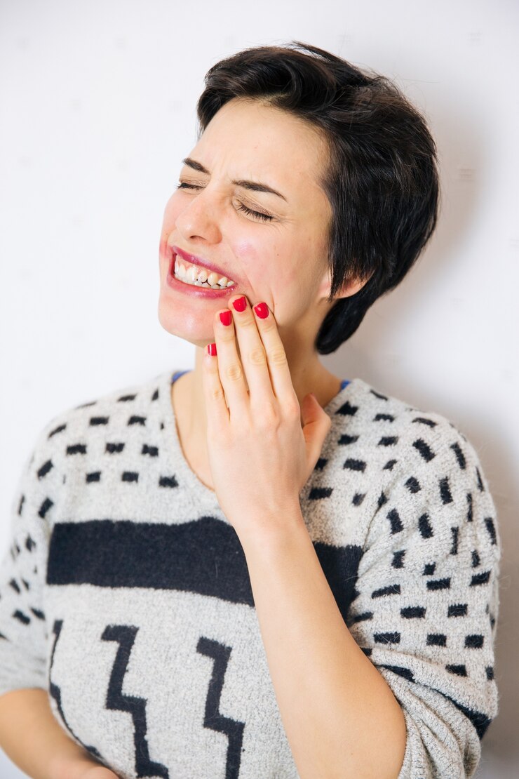 Foto mulher ansiosa e deprimida