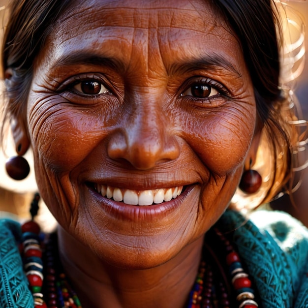 Foto mulher boliviana da bolívia cidadã nacional típica