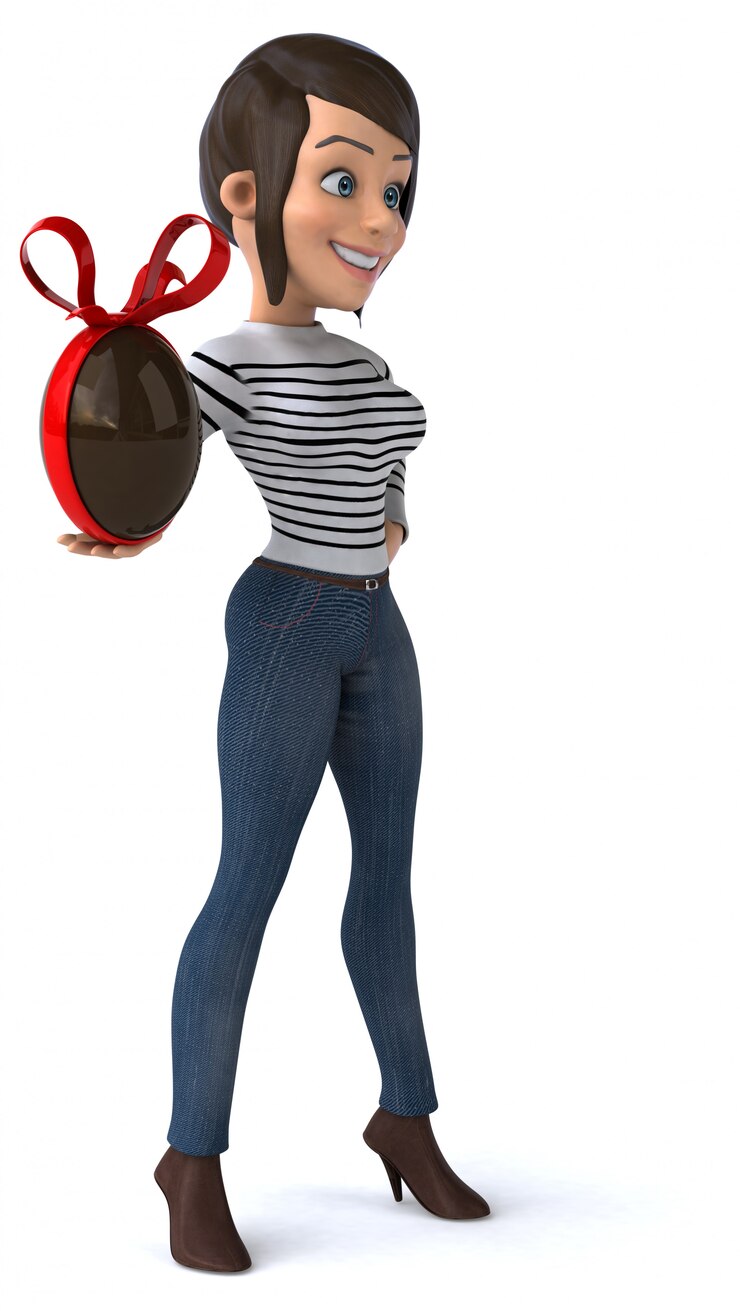 Foto mulher casual divertida