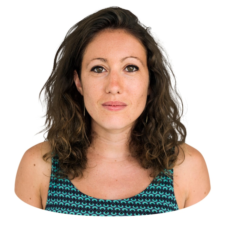Foto mulher elemento png fundo transparente