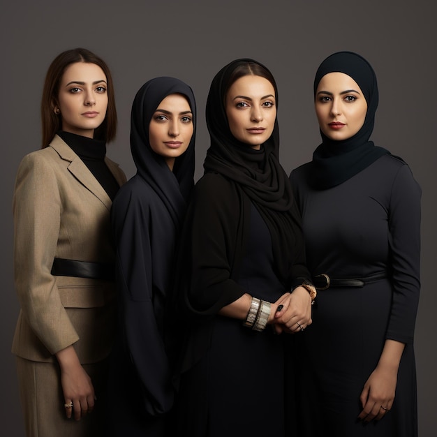 Mulher Hijab Executivo de Negócios