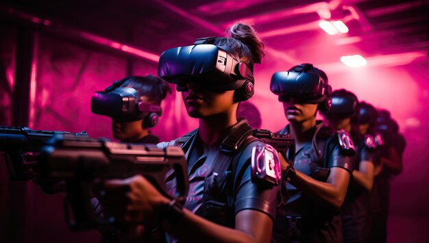 Foto de Mulher Jogar Jogo Vr 3d e mais fotos de stock de Simulador de  realidade virtual - Simulador de realidade virtual, Realidade Virtual,  Videogame - iStock