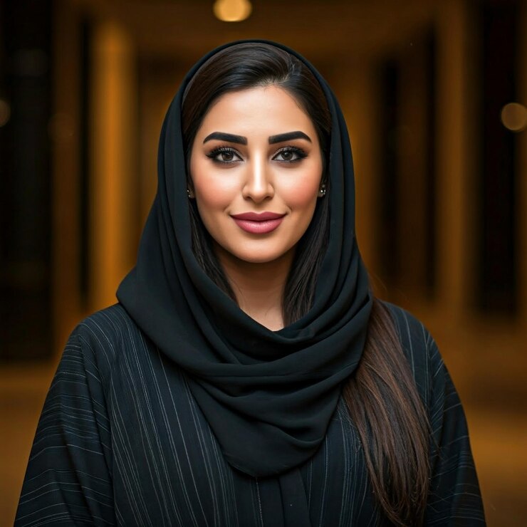 Mulher saudita.