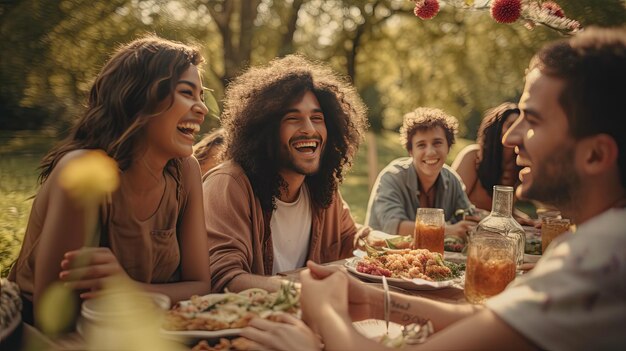 Foto mulher sentada em frente a um vaso de flores chico de mayo