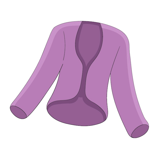 Mulheres de moda de mangas longas suéter roxo
