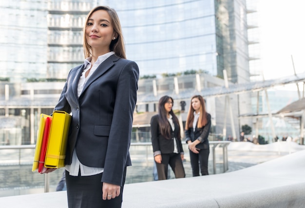 Mulheres de negócios no trabalho