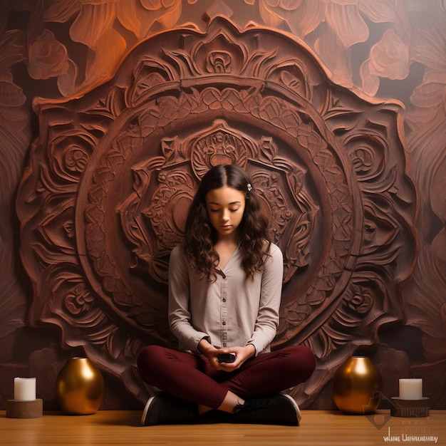 mulheres fazendo ioga e meditação no estúdio de ioga