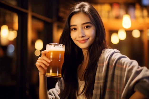 Mulheres que gostam de cerveja Izakaya Bar