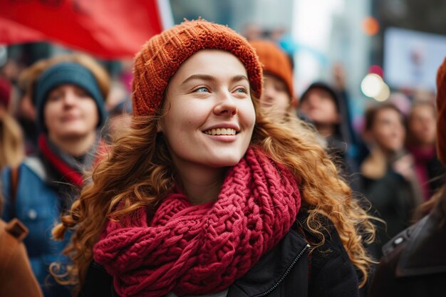 mulheres trabalhadoras demonstrando e exigindo seus direitos