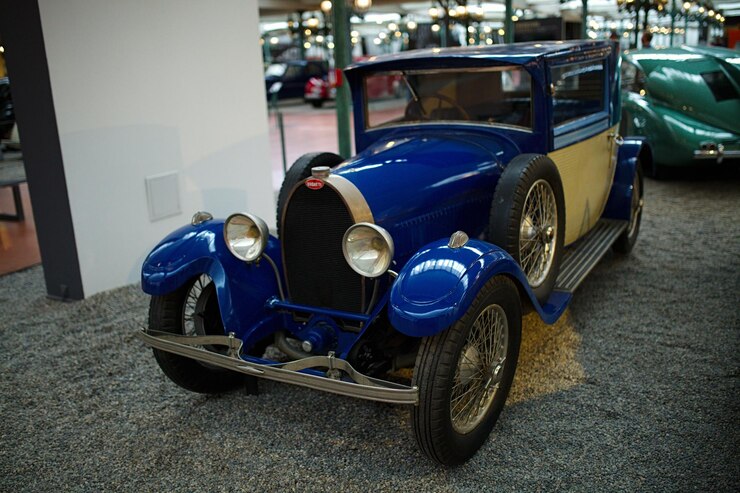 Foto mulhouse frança 22 de agosto de 2023 museu nacional do automóvel coleção schlumpf do museu nacional do automóvel