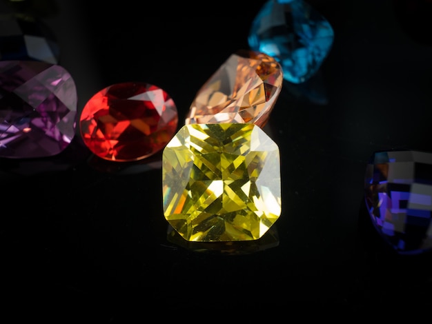 Multi-Color de piedras preciosas o joya